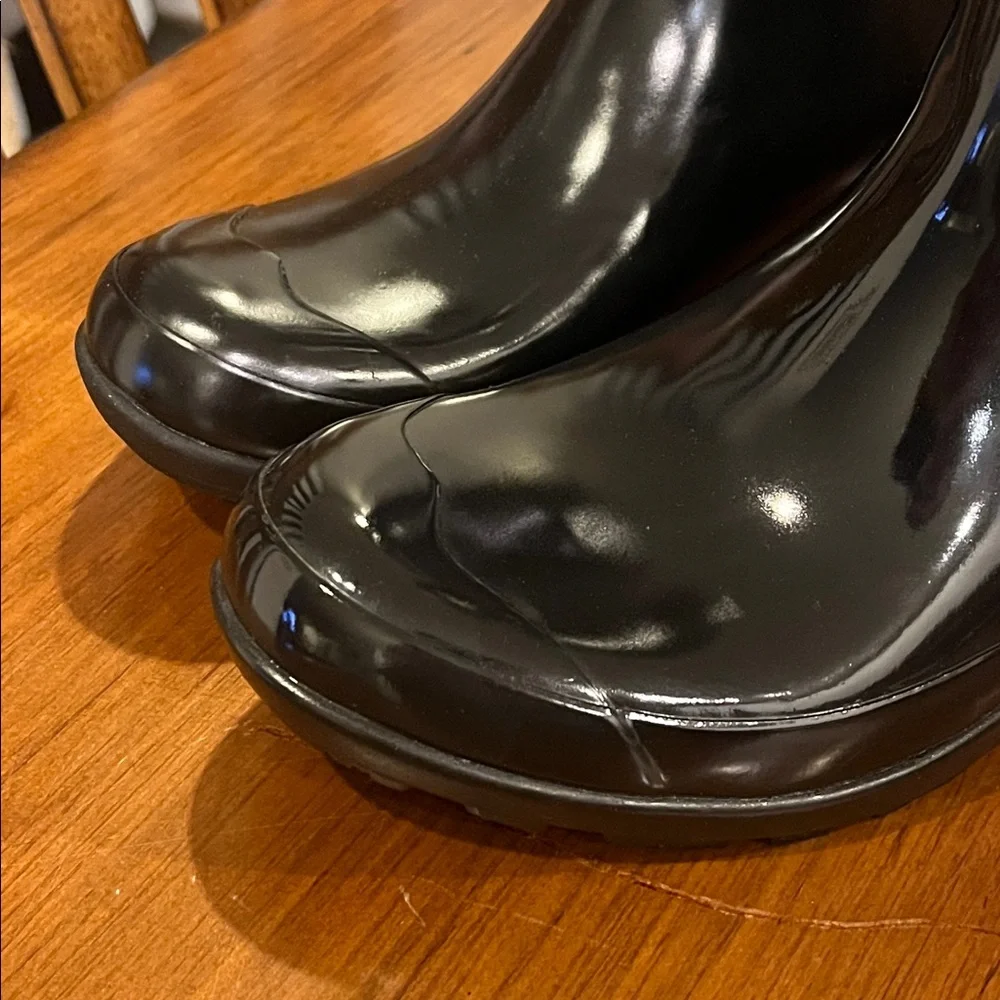 Pendleton Gloss Tall Rain Boots black Women’s Size 7